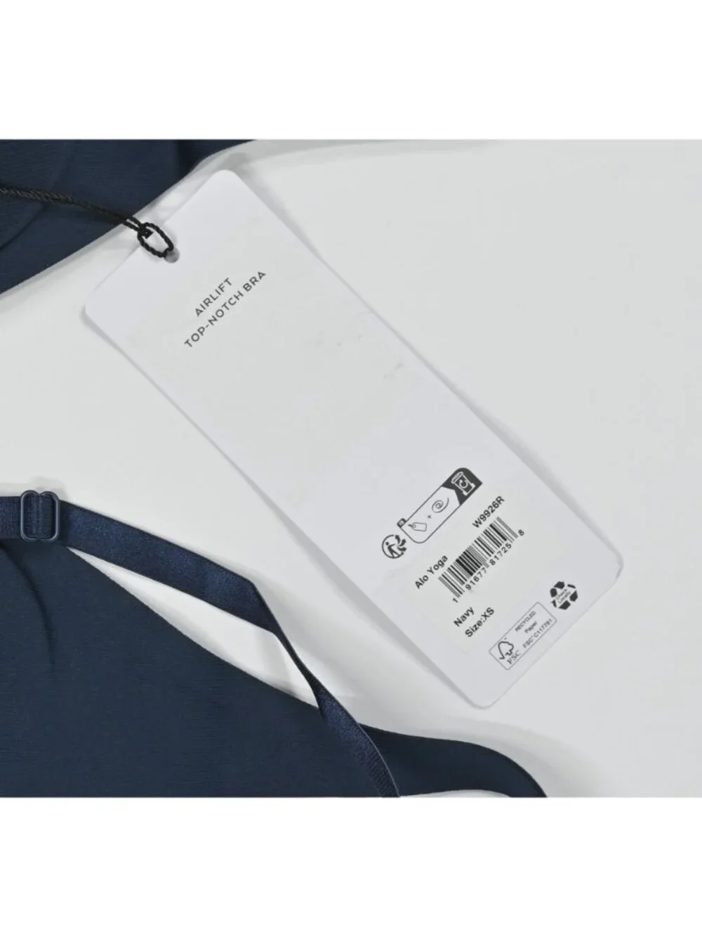 ALO Yoga Airlift Top-Notch Bra W9926R in Navy